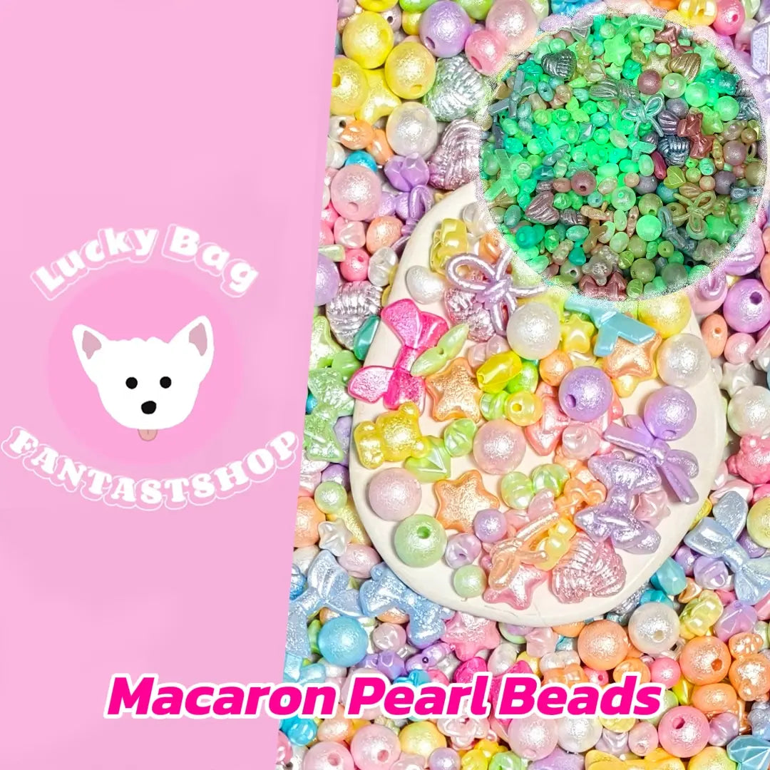 [New Arrival Limited Discount] Macaron Pearl Beads for Bracelet/Hanging/Pen - Open in live