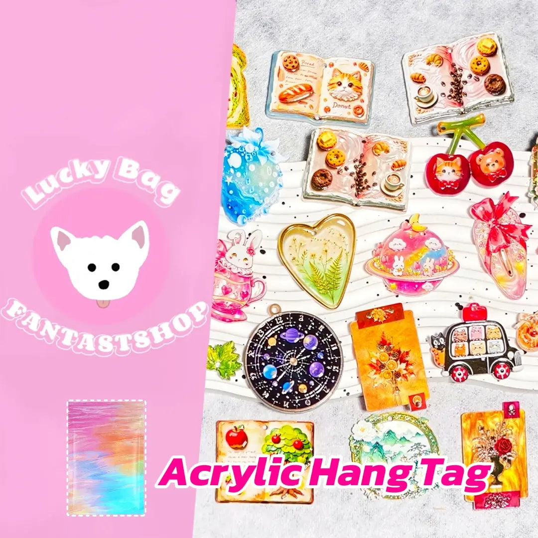 [New Arrival 10% Extra] Acrylic Hang Tag Blind Bag - Open in live