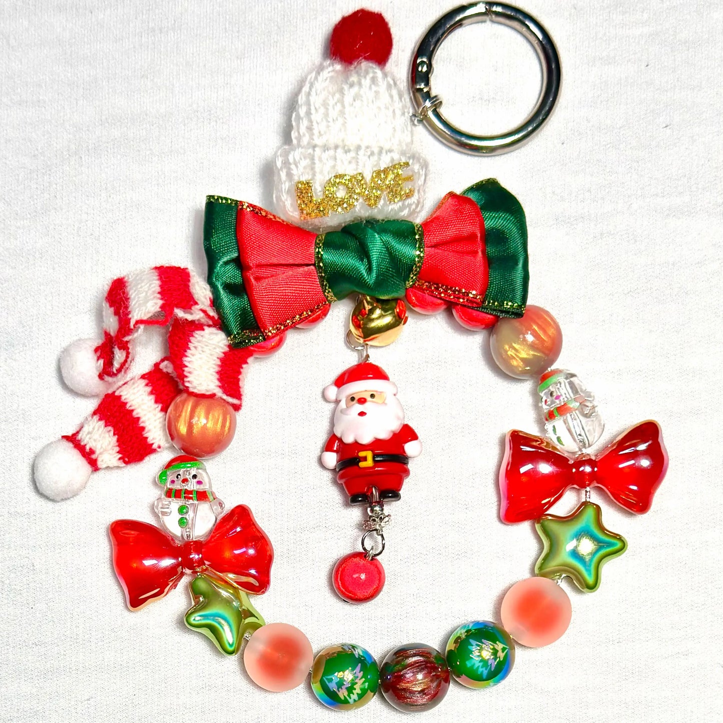 【NEW Arrival +1 Scoop】Santa's Wishes for Bracelet/Phone Chain/Car Handing/Pen- Open in live