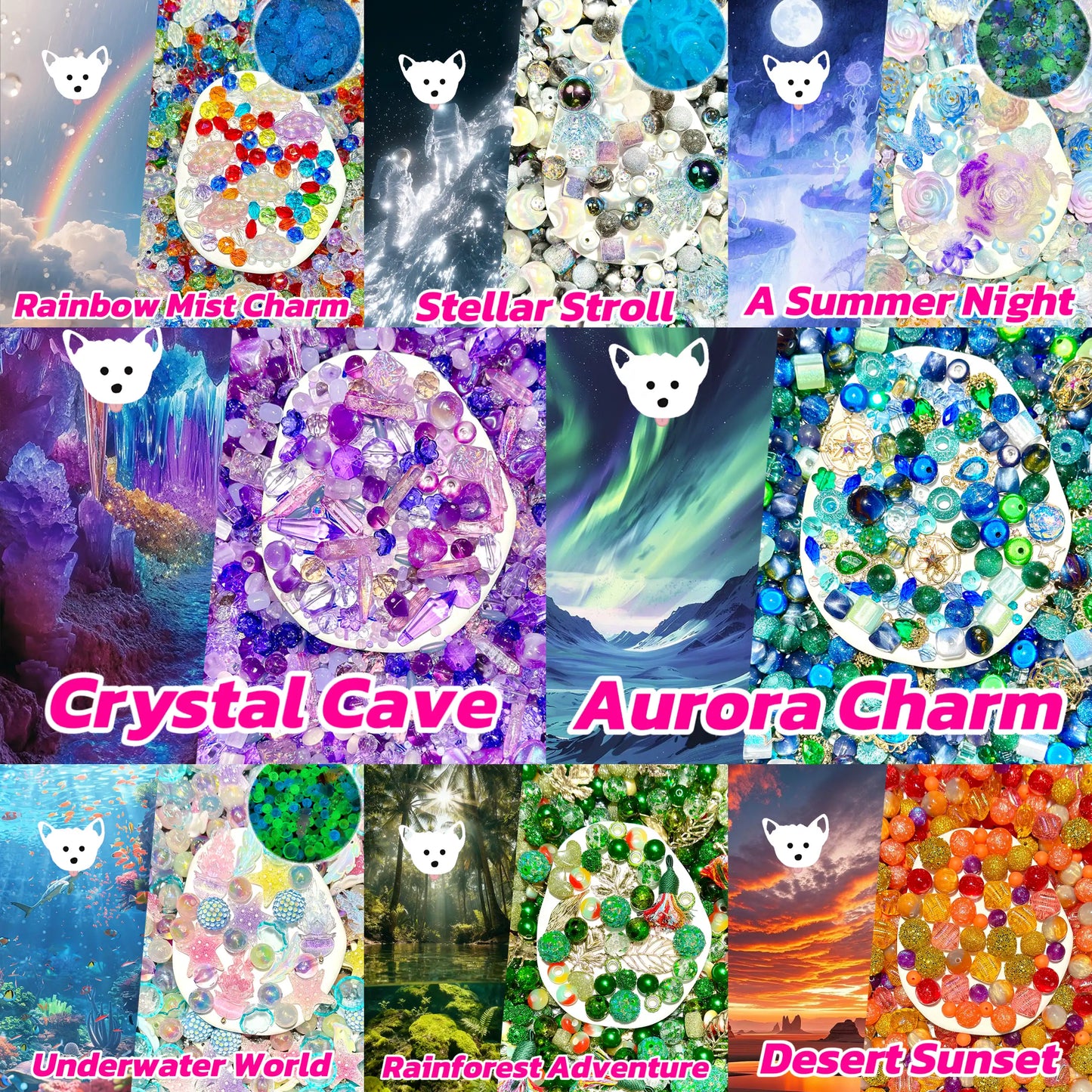 All 8 Nature's Light Mixes Suit Box Compilations - Open in live