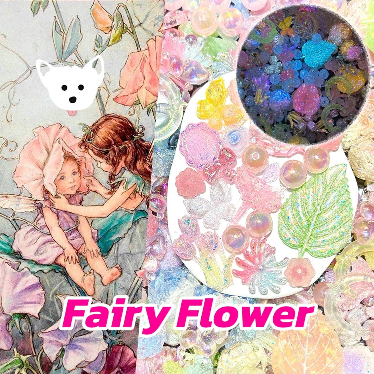 【NEW Arrival +1 Scoop】【Glowing】Fairy Flower for Pen- Open in live