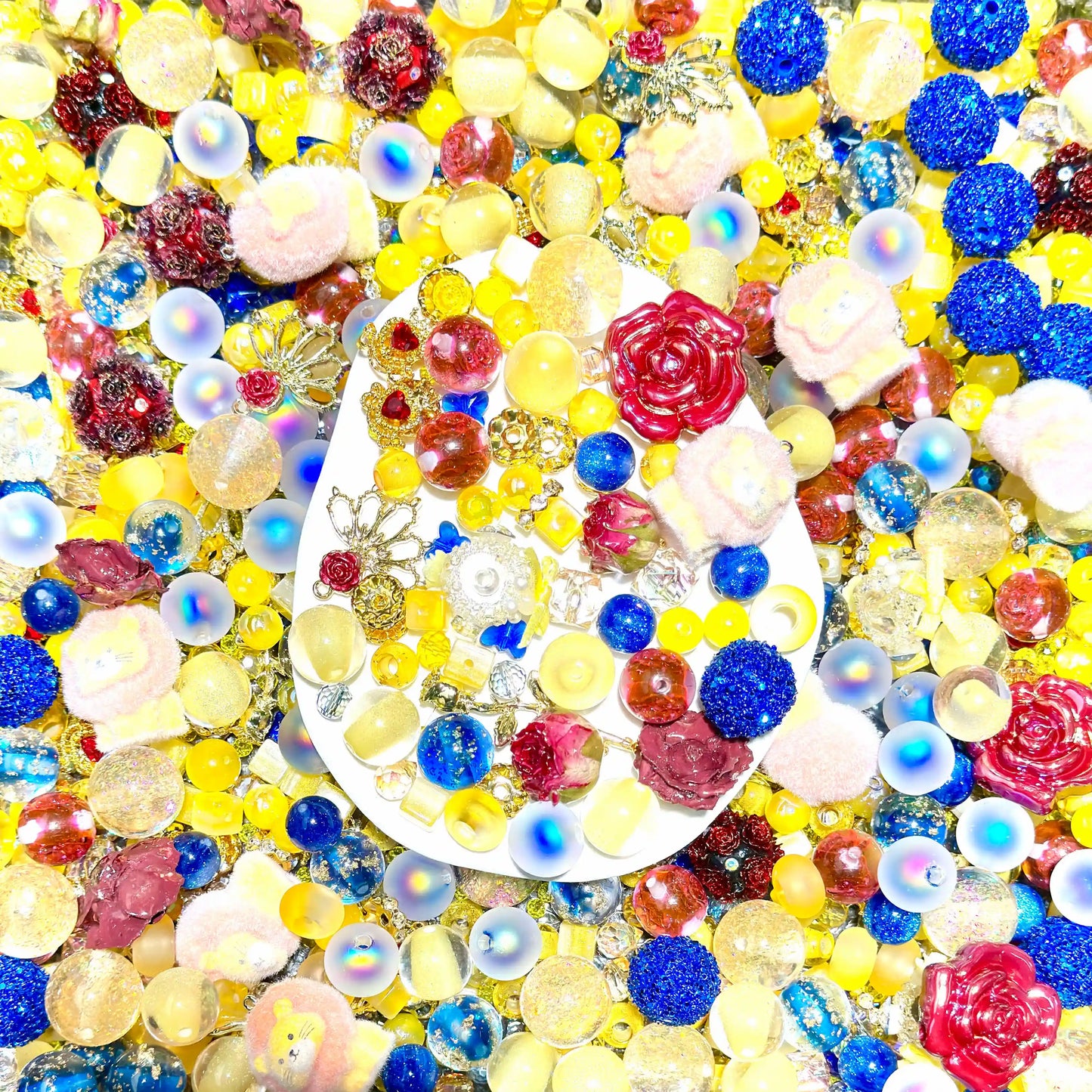 【NEW Arrival +1 Scoop】【Master】Rose & Beast for Bracelet/Phone Chain/Car Handing/Pen- Open in live