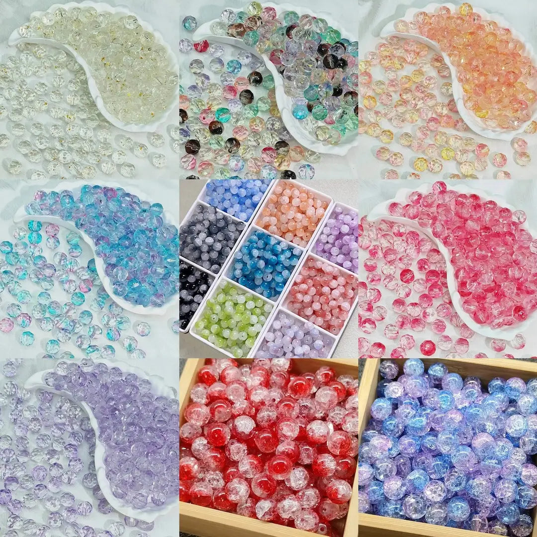 【Color Match+Letter Match】DIY Glass Beads Blind Bags for Bracelet - Open in live