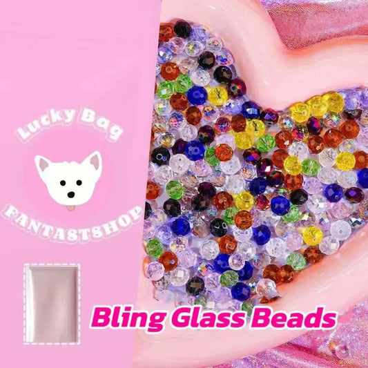 ✨Bling Glass Beads Blind Bags for Bracelet / Keychain - Open in live