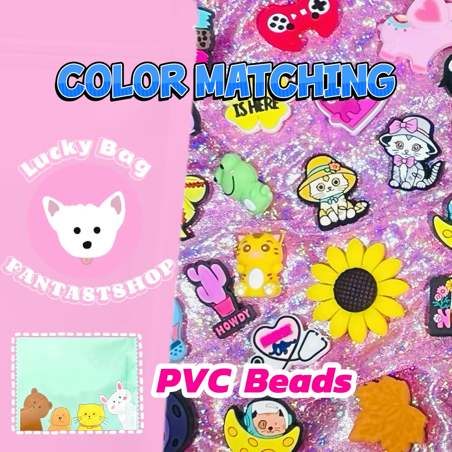 【🔥COLOR MATCHING🔥】PVC/Focal Beads Blind Bag for Beaded Pen- Open in live