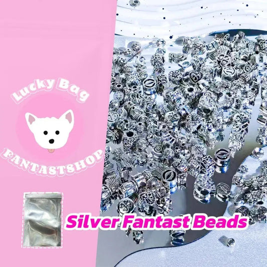 Fantast Silver Beads Blind Bag for Bracelet- Open in live