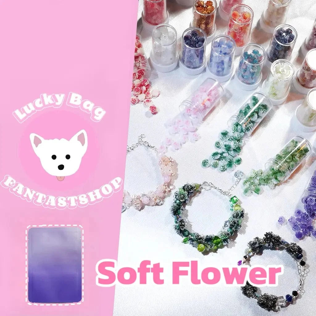 🔥Soft Flower Blind Bag for bracelet/nail - Open in live