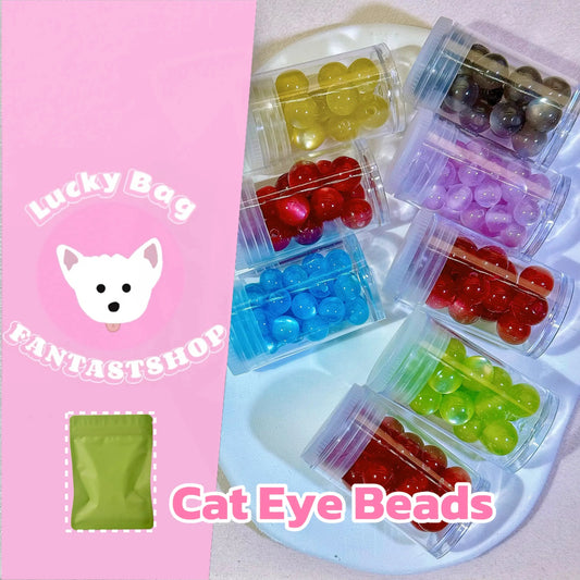 Cat Eye Beads Blind Bag for Bracelet- Open in live