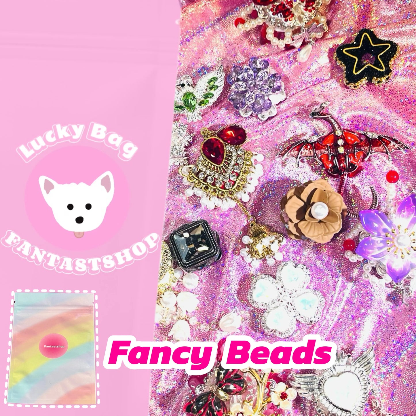 【🔥10%OFF🔥】Fancy Beads Bag for Beaded Pen- Open in live