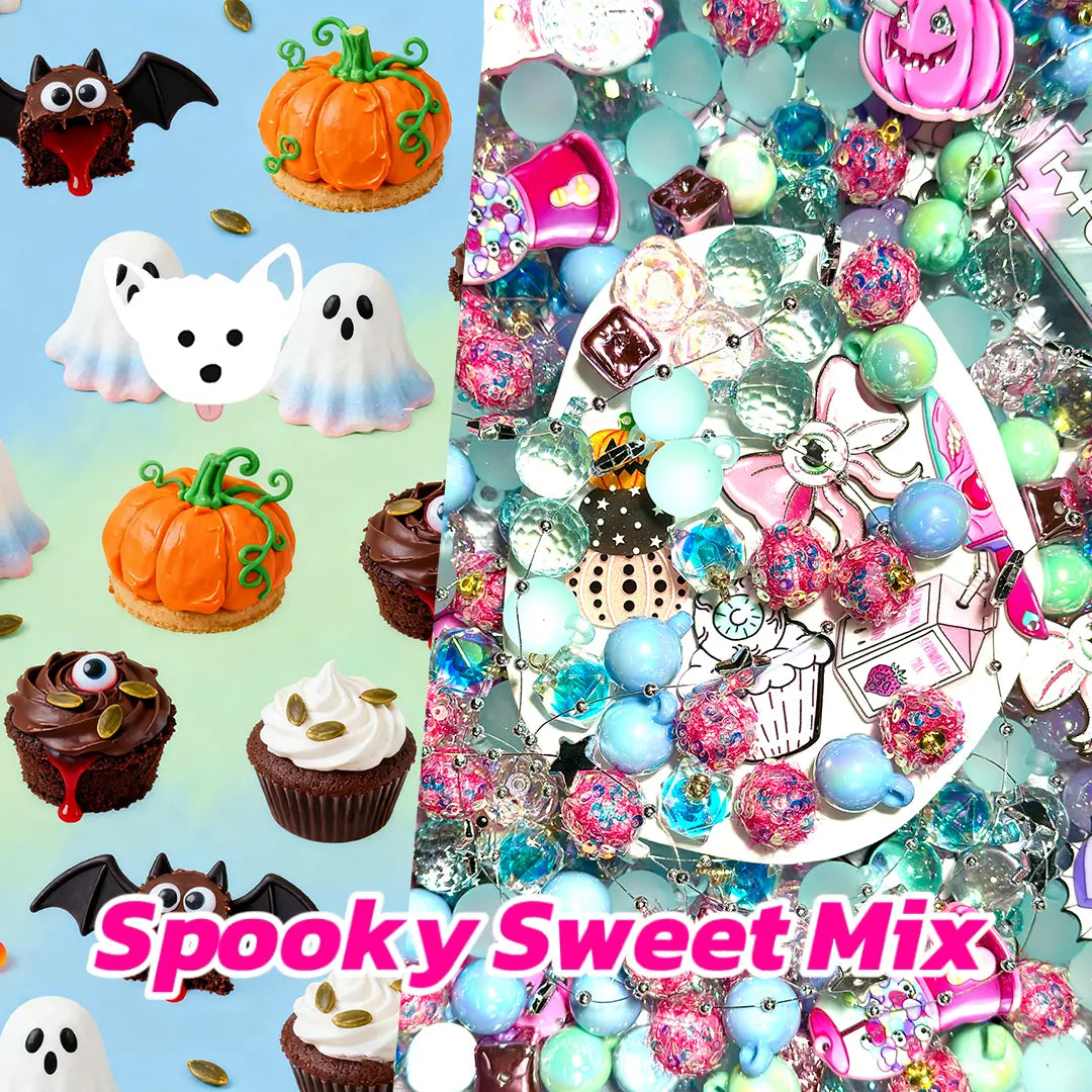 Spooky Sweet Mix for Key/Phone Chain/Bracelet/Necklace- Open in live