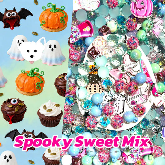 Spooky Sweet Mix for Key/Phone Chain/Bracelet/Necklace- Open in live