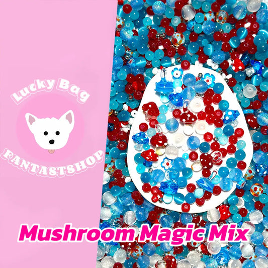 🔥【 Half Gogo+1 Bottle】Mushroom Magic Mix for Bracelet / Key/Phone Chain - Open in live