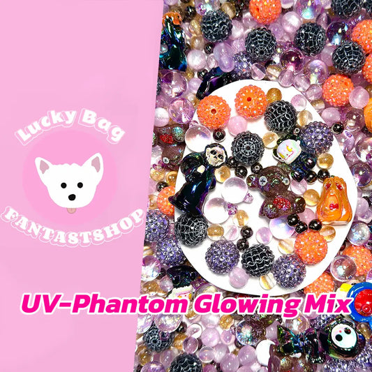 🔥【 Half Gogo+1 Bottle】UV-Phantom Glowing Mix for Key/Phone Chain / Bracelet - Open in live
