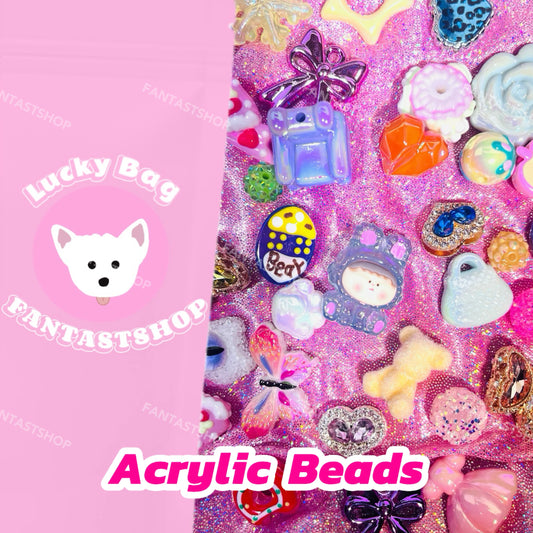 【SALE】DIY Acrylic Beads Blind Bags for Beadable Pen/ Key Chain - Open in live