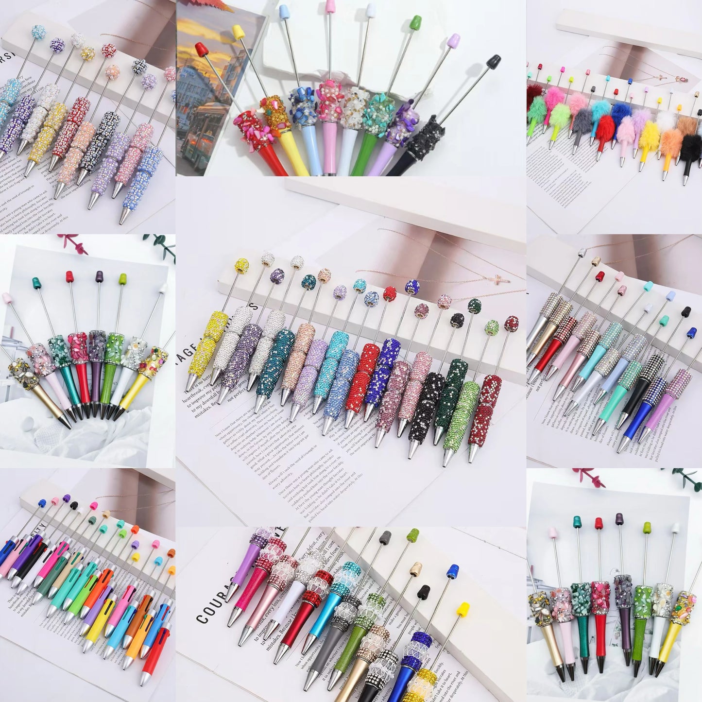 【New】Beaded Pen- Open in live