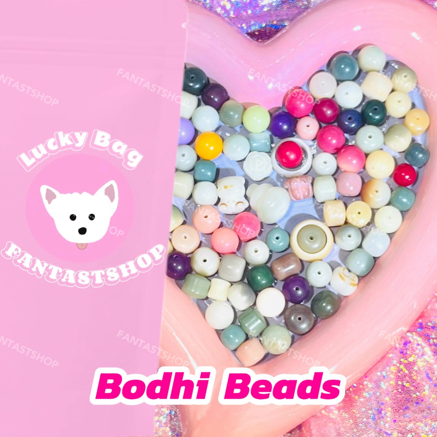 DIY Natural Bodhi Beads Bags High Quality - Open in live