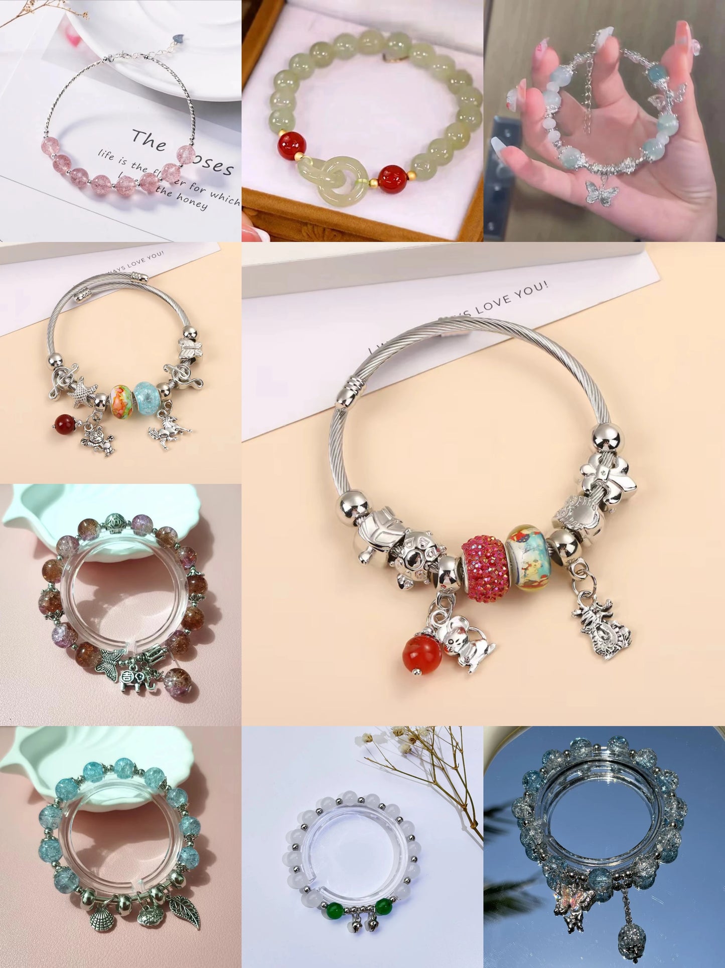 【COLOR MATCHING】Bracelet Blind Bag- Open in live