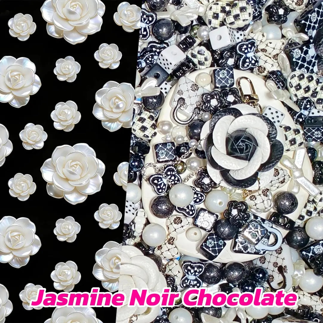 Jasmine Noir Chocolate for Key/Phone Chain/Bracelet/Pen - Open in live