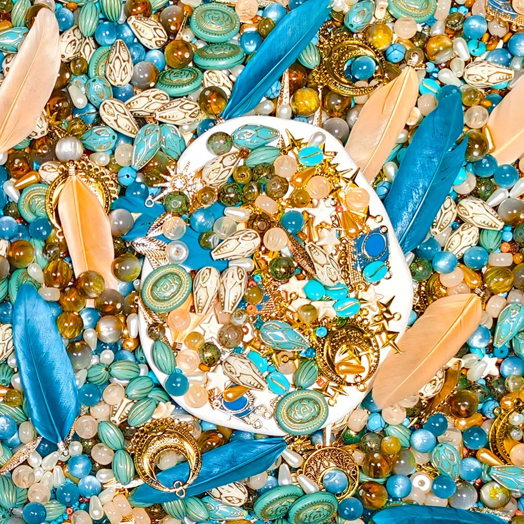 Bohemian Blooms for Key/Phone Chain/Bracelet/Hanging - Open in live