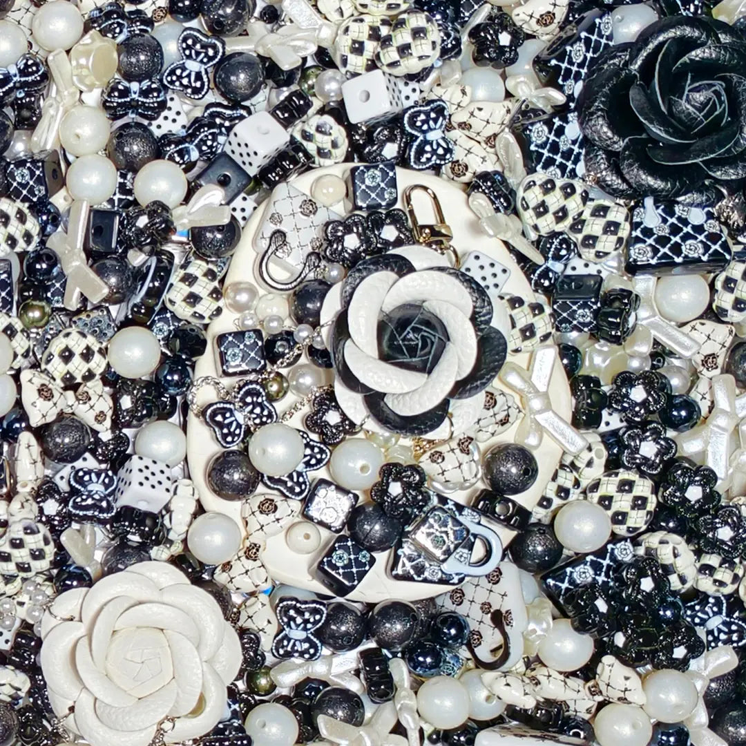 Jasmine Noir Chocolate for Key/Phone Chain/Bracelet/Pen - Open in live