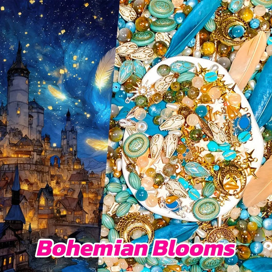 Bohemian Blooms for Key/Phone Chain/Bracelet/Hanging - Open in live