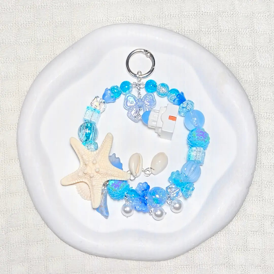 Coastal Blossom for Key/Phone Chain/Bracelet/Pen - Open in live
