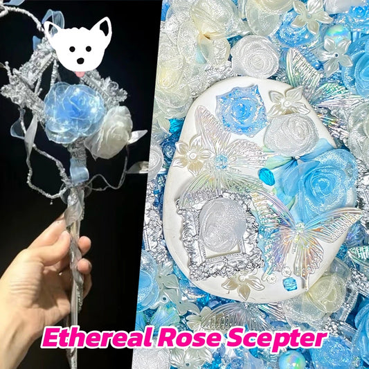 Ethereal Rose Scepter for Key/Phone Chain/Bracelet/Hanging/Scepter - Open in live