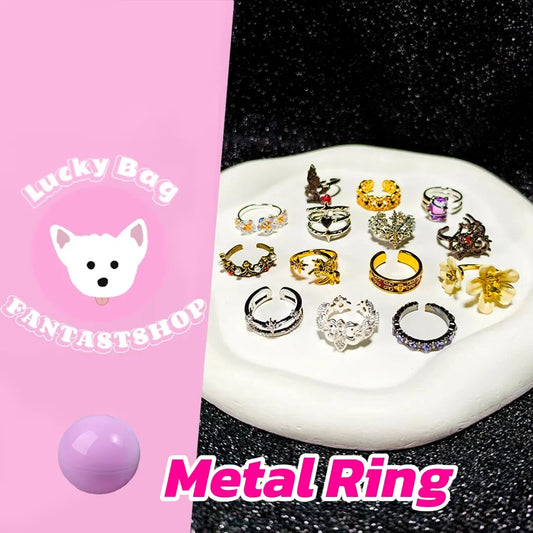 Metal Ring Gachapon- Open in live