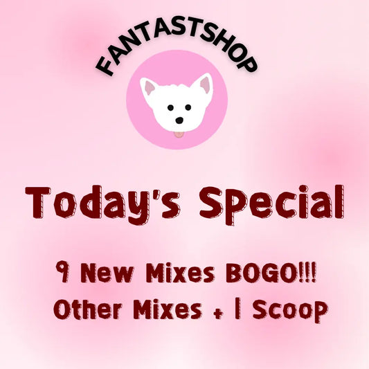 Today’s Special: 9 New Mixes BOGO!!!🔥Other Mixes+1 Scoop!!!🔥