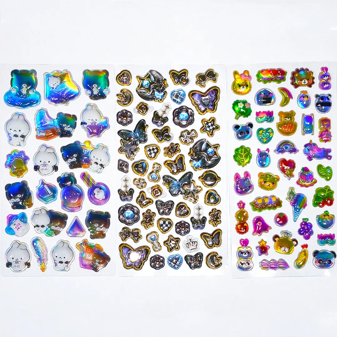 [Today's Special+10% Extra] [Limited] 3D Embossed Sticker Blind Bags- Open in live