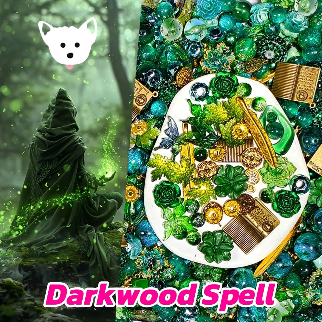 Darkwood Spell for Hanging/Pen/Bracelet- Open in live