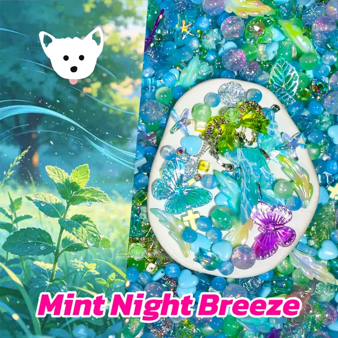 Mint Night Breeze for Hanging/Phone Chain/Necklace- Open in live