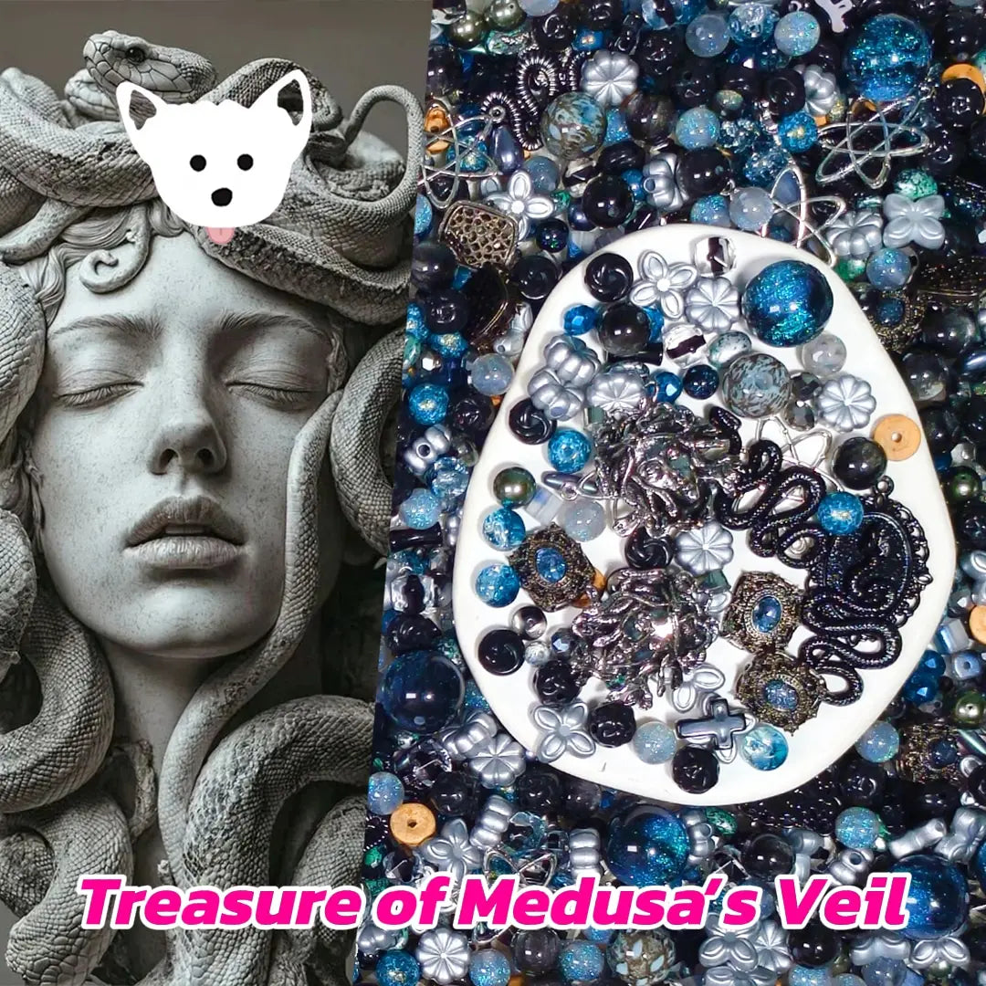 【New Arrival: Half BOGO】Treasure of Medusa’s Veil for Hanging/Phone Chain/Bracelet/Necklace- Open in live