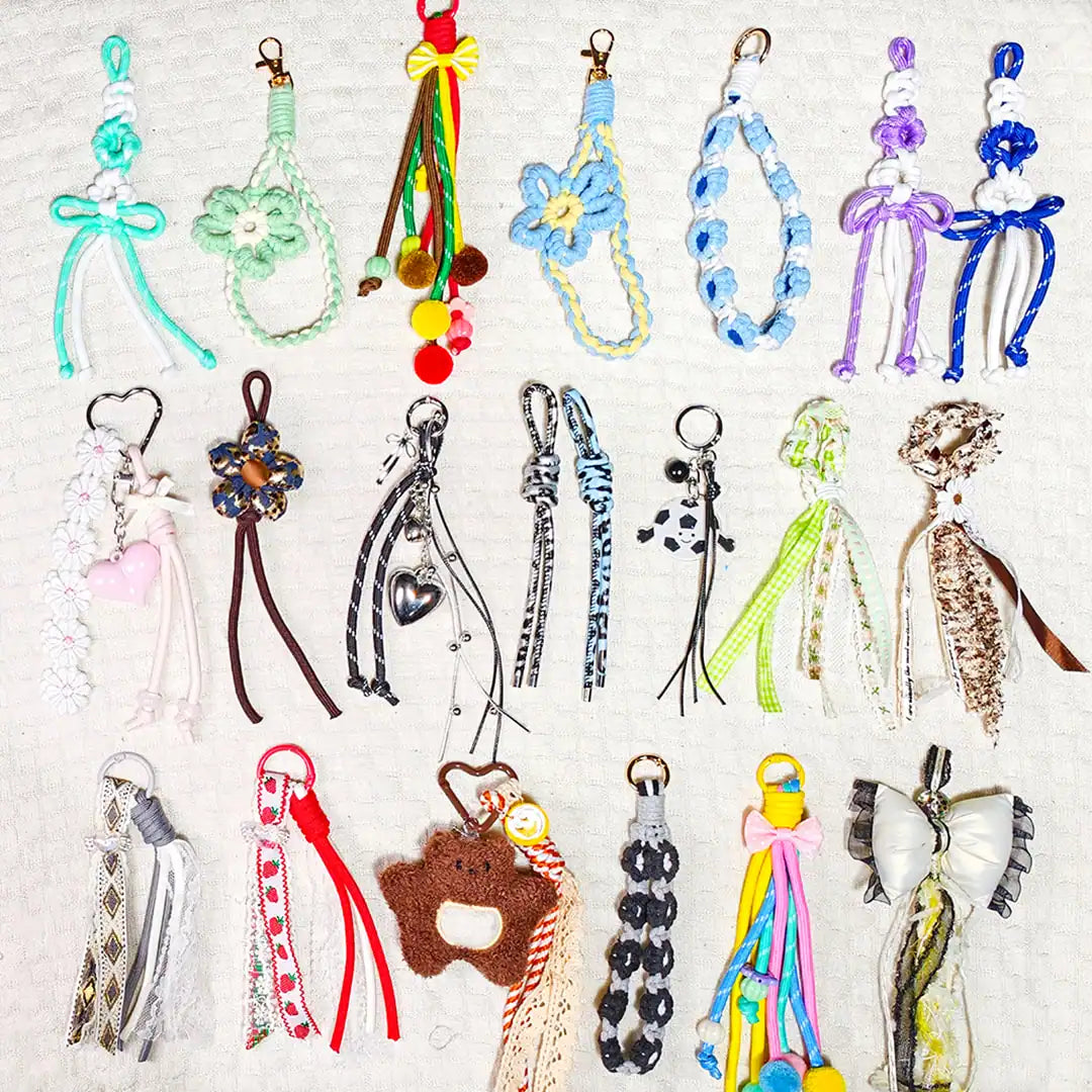 Fabric Phone Strap Blind Bag - Open in live