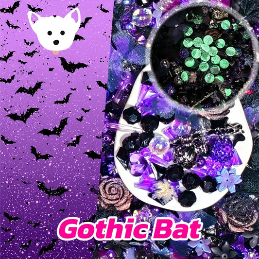 【New】【Glowing】Gothic Bat for Pen/Hanging/Bracelet - Open in live