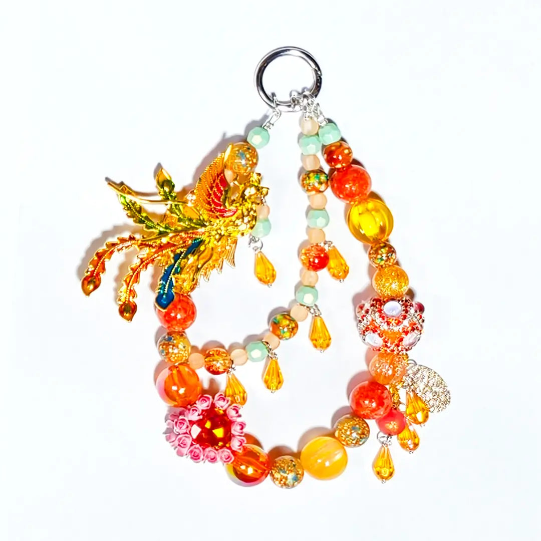Golden Phoenix for Pen/Hanging - Open in live