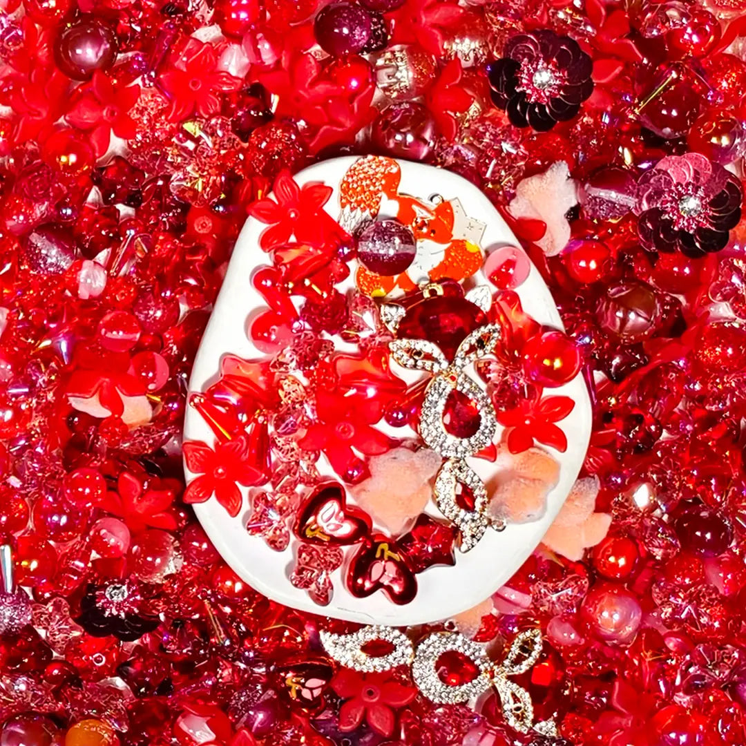 【Glowing】Ruby Fox for Pen/Hanging/Bracelet - Open in live