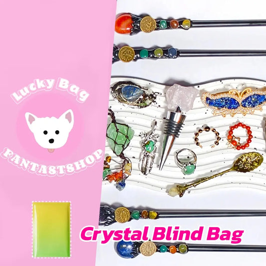 Crystal Blind Bag (Necklace/Ring/Bracelet/Pendant) - Open in live