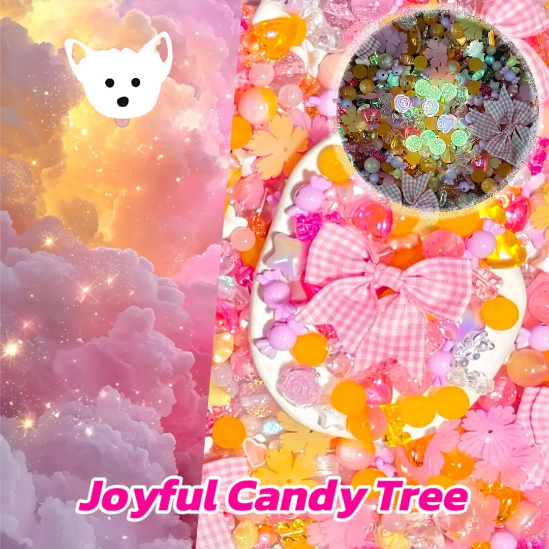 【New】【Glowing】Joyful Candy Tree for Pen/Hanging/Ornament - Open in live