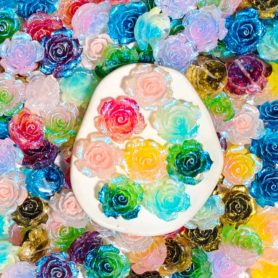 【Glowing】Glow-in-the-Dark Flower for Pen/Hanging/Bracelet - Open in live