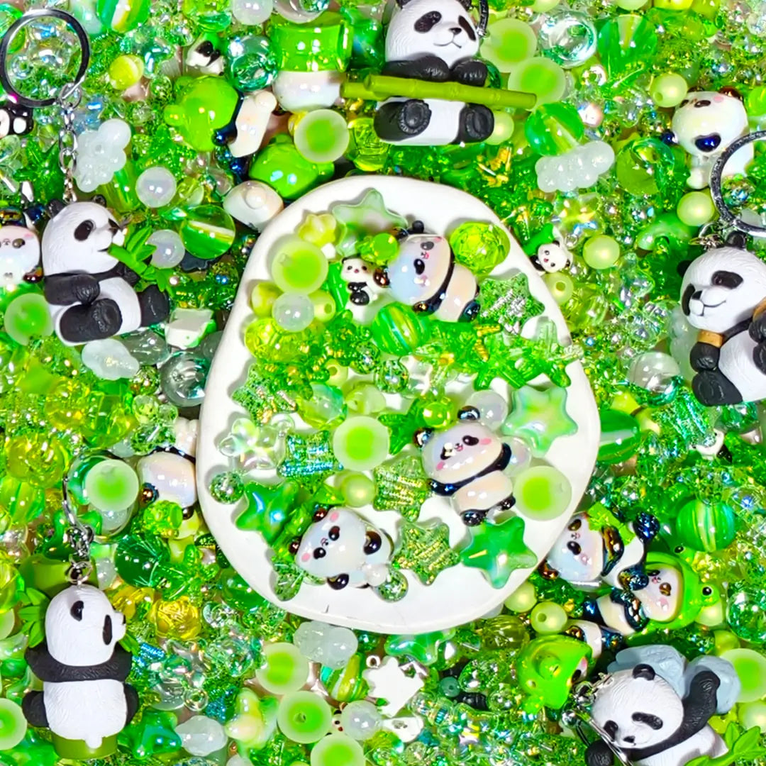 [New] Panda Bamboo Grove for Bracelet/Hanging/Pen - Open in live