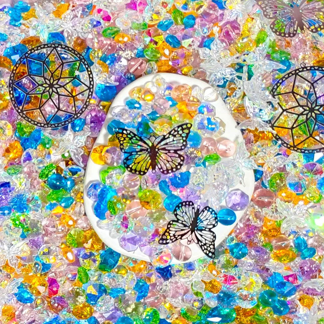 [New Arrival & FTS's Extra] Iridescent Glass Ocean for Sun Catcher - Open in live