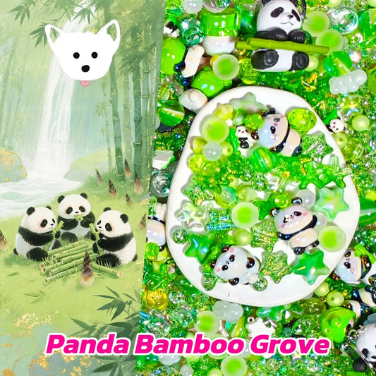 [New] Panda Bamboo Grove for Bracelet/Hanging/Pen - Open in live