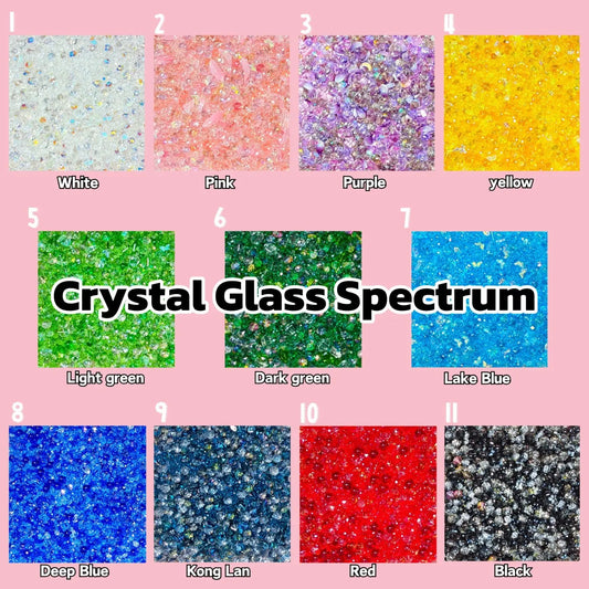 [New Arrival] Crystal Glass Spectrums for Bracelet/Hanging/Sun Catcher - Open in live