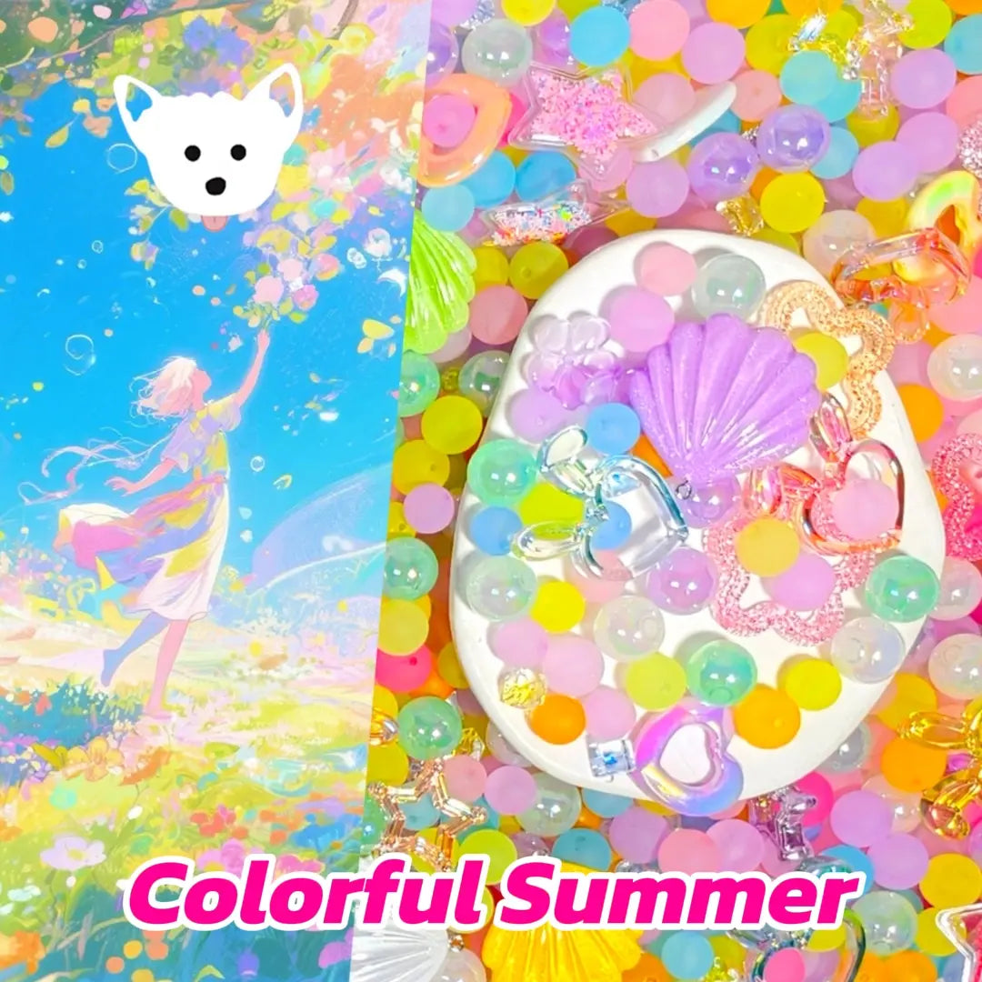 [New Arrival] [Limited Time] Colorful Summer for Pen/Bracelet/Hanging- Open in live