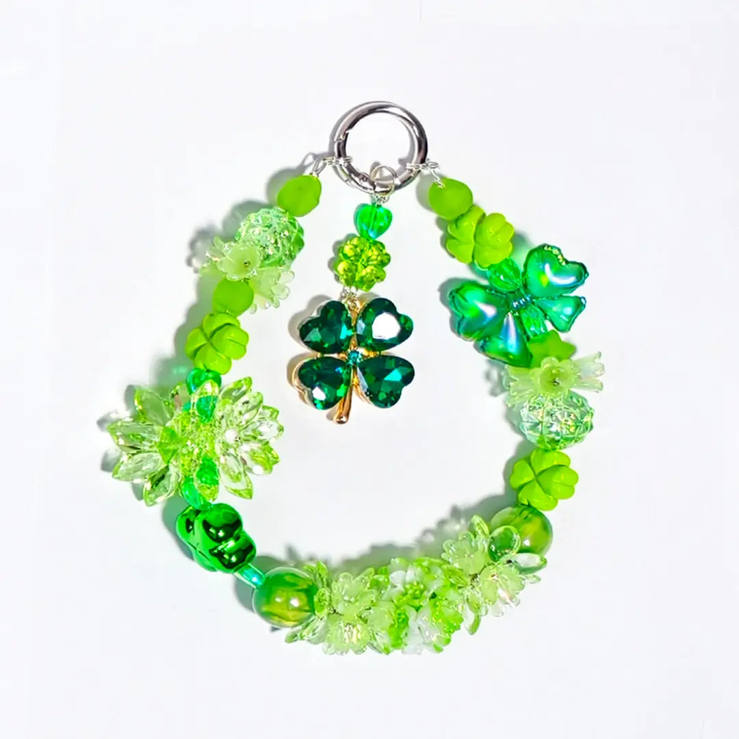 [New Arrival] Four Leaf Clover for Bracelet/Hanging/Pen- Open in live