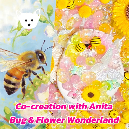 [New Co-creation with Anita] Bug & Flower Wonderland for Pen/Hanging- Open in live