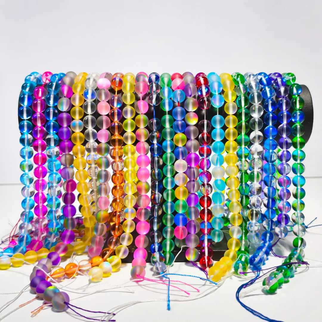 [New Arrival+10% Extra] [Limited] Glass Moonstone Beads Blind Bags for Bracelet/Keychain - Open in live