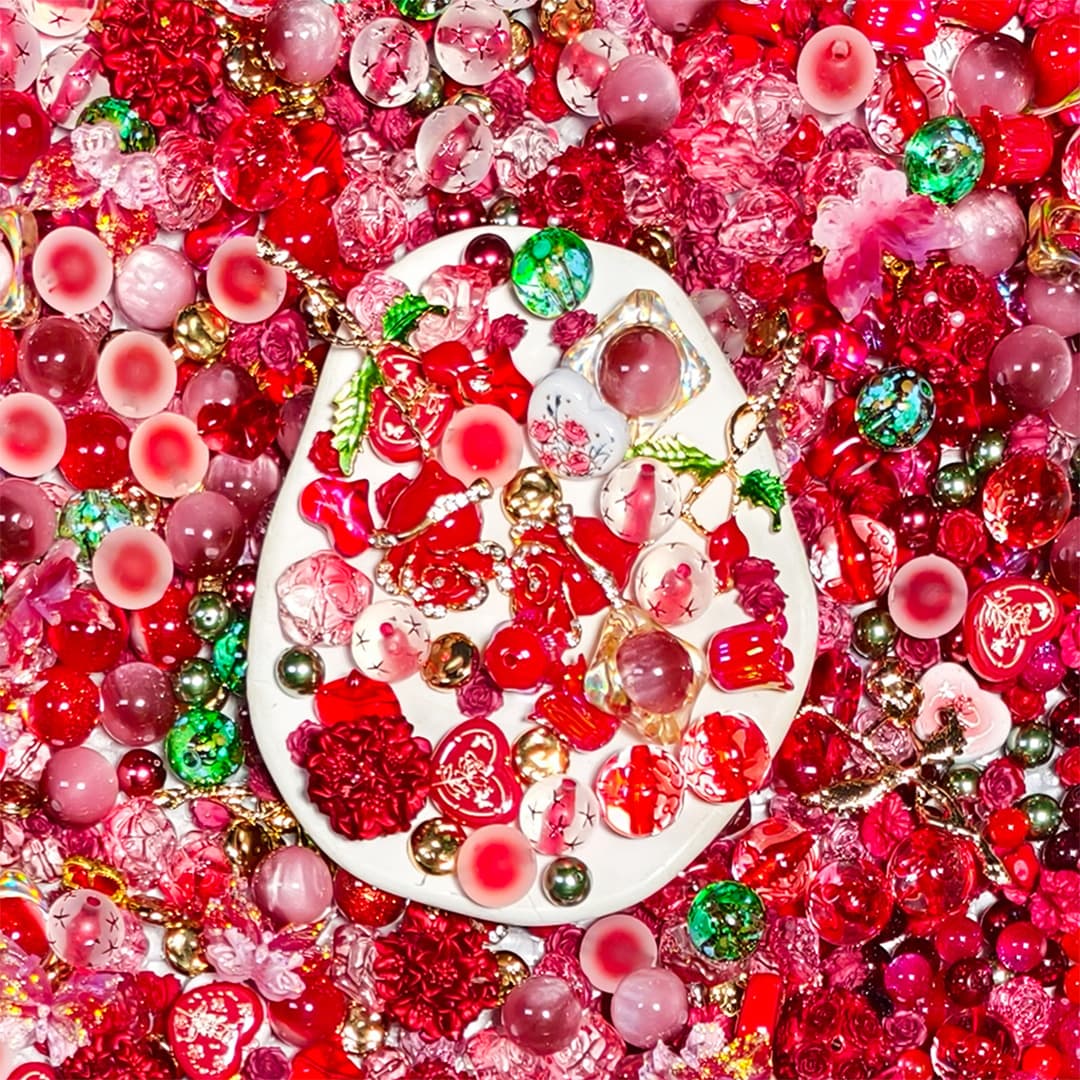 [New Arrival+1 Scoop] Unique Rose for Bracelet/Hanging/Pen - Open in live