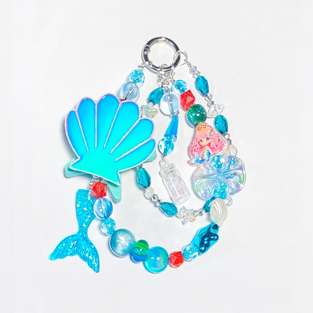 [New Arrival+1 Scoop] Mermaid's Tale for Bracelet/Hanging/Pen - Open in live